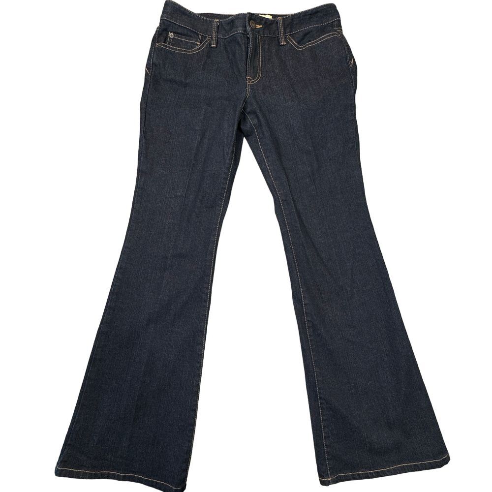 LOFT Flare Jeans Women's Size 6 (W34xL31) Dark Blue Denim